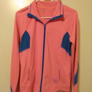 GH Sport Hot Pink and Blue zip up jacket